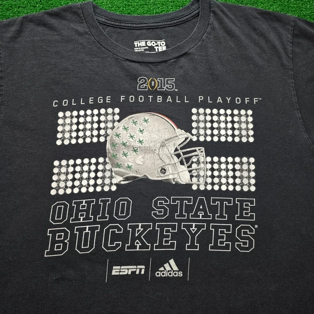 Ohio State Buckeyes Adidas College Football Playoff Graphic Tshirt Mens Large